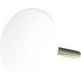 thumbnail image 2 of Westbrass D202-50 2" Brass Kitchen Sink Hole Cover Plate, Powder Coat White, 2 of 6