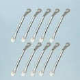 thumbnail image 4 of OUNONA Barre de Serrage Argentée pour Pneus Lot de 10 pour Réparations de Vélo et Retrait de Pneus, 4 of 8