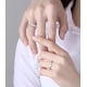 thumbnail image 4 of RV Anillo de pareja de plata 925, anillo para hombre y mujer, con incrustaciones de Sailing Electrónica, 4 of 4