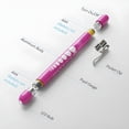 thumbnail image 2 of HIBIBUD 2026 New Pen Light with Pupil Gauge Led Penlight for Nurses Doctors,2 Pcs Reusable Medical Penlight for Nursing Students (Purple/Pink), 2 of 16