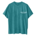 thumbnail image 4 of Women Casual Daily T-Shirts Round Neck Short Sleeve Loose Tee Tops, 4 of 4