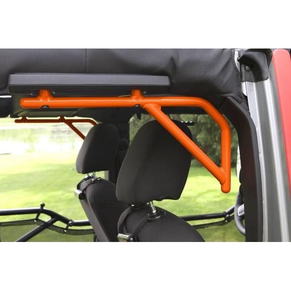 Steinjäger Interior Accessories Wrangler JK 2007-2018 Grab Handles Rear for 4 Door JKU Fluorescent Orange