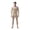 Beige, variant on Men's Thermal Underwear Set Ultra Thin Ice Silk Long Sleeve Trousers Tight Pajamas Fashion Sexy Pantsuit