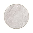 thumbnail image 7 of Dolly White Genuine Marble Top and Gold Base Nesting End Tables, 7 of 7