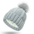 thumbnail image 2 of WonderWiz Women's Airy Cool Lightweight Cutout Long Slouchy Crochet Knit Beanie Hat Gray One Size, 2 of 4