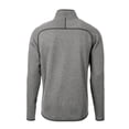 thumbnail image 3 of Men's-Cutter & Buck  Heather Gray Sporting Kansas City Big & Tall Mainsail Sweater-Knit Full-Zip Jacket, 3 of 3