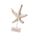thumbnail image 4 of oshhni Wood Statue Beach Table Decor Art Figurine for Bathroom Beach-farmhouse Home Starfish Shape, 4 of 9