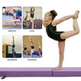thumbnail image 5 of 6 Ft Folding Balance Beam Anti-slip Walking Beam for Kids | Balance Training Gymnastics Equipment for Practice, Physical Therapy and Professional Home Training, Purple, 5 of 7