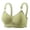 Green-1, variant on Aofany Plus Size Bras for Women Full Coverage Gathered Push Up Lingerie Adjustable Wirefree Bras Thin Breathable Wireless Bralettes, 38B/C-44B/C