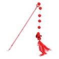 thumbnail image 3 of Teaser de gato jinwen con campana juguete interactivo Rojo, 3 of 8