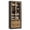 Black Brown, variant on 72" Tall Modern Farmhouse Pantry Cabinet, Glass Door Storage Sideboard with Drawers and Adjustable Shelves for Dining Room, Living Room, or Bathroom - White