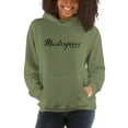 thumbnail image 5 of Unisex Christian Hoodie Masterpiece Black Print Bible Verse Ephesians 2:10, 5 of 6
