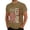 Khaki, variant on America 250 Merchandise Mens Short Sleeve Crewneck Patriotic Graphic Tee Stylish Summer Daily Wear Army Green S