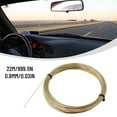 thumbnail image 1 of 22M Upgrade Car Windscreen Glass Cutting Cut Out Braided Removal Wire Gold Roll, 1 of 10
