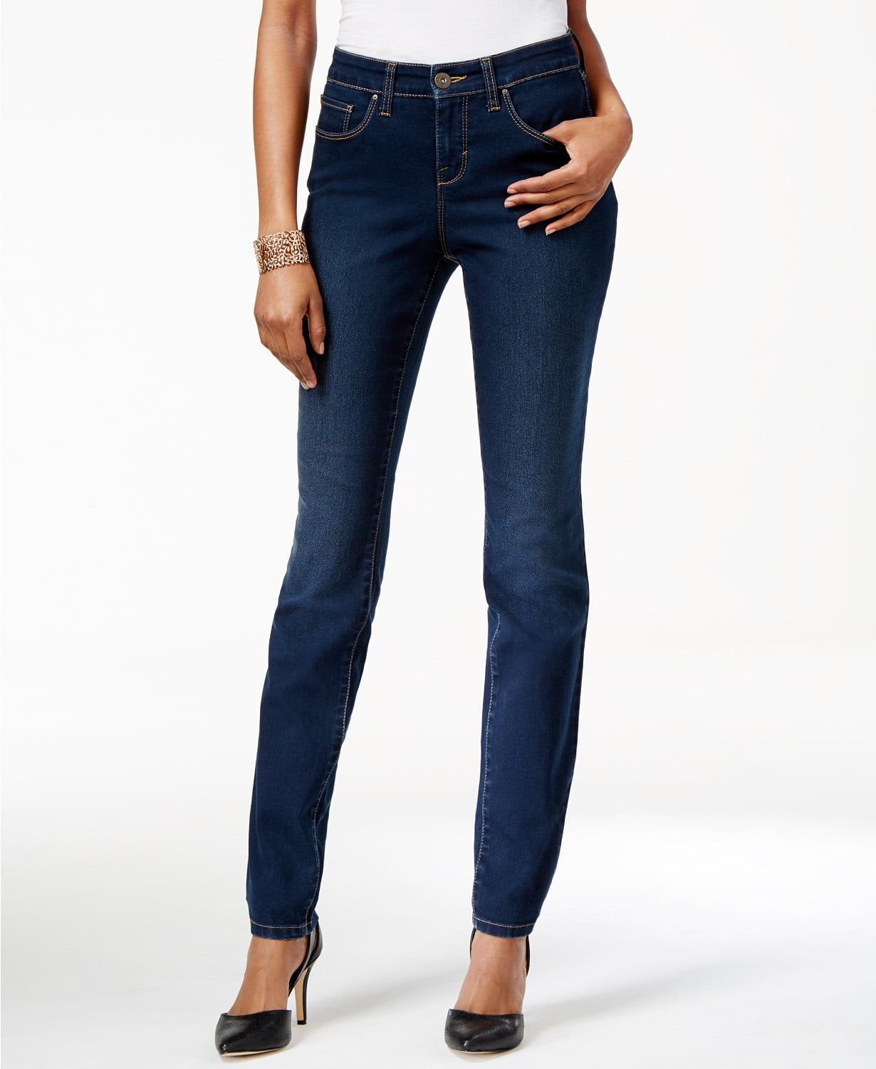 Style & Co - Tummy-Control Skinny Jeans - Regular - - Walmart.com