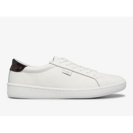 

Keds Ace Leather Sneaker Women White Burgundy