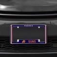thumbnail image 3 of Phoenix Basketball Suns Chrome Metal License Plate Frame, 3 of 6
