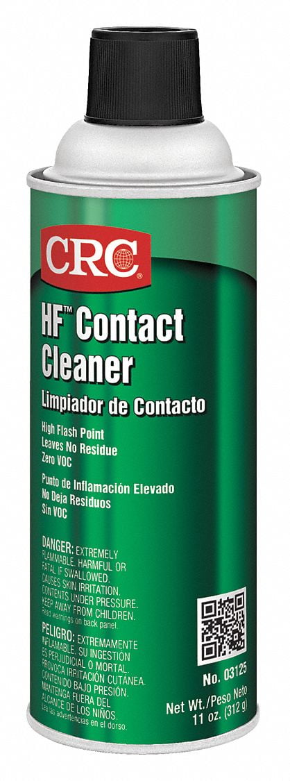 Crc Contact Clnr,Aero Spray Can,11 oz,Liq,HF  03125
