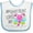 White and Blue, variant on Inktastic My Great Aunt Loves Me Cute Dragonfly Boys or Girls Baby Bib