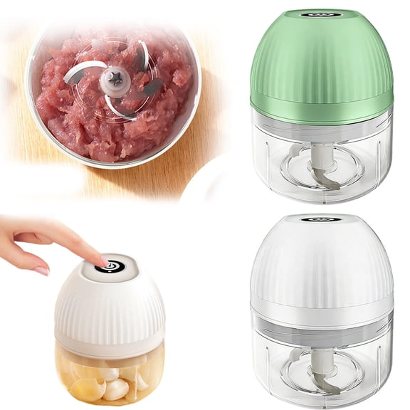 Cosmug Electric Chopper Under $15 for Camping Kitchen, Travel Cooking, Home Kitchen, Meal Prep, Chopping Nuts, Mini Food Processor