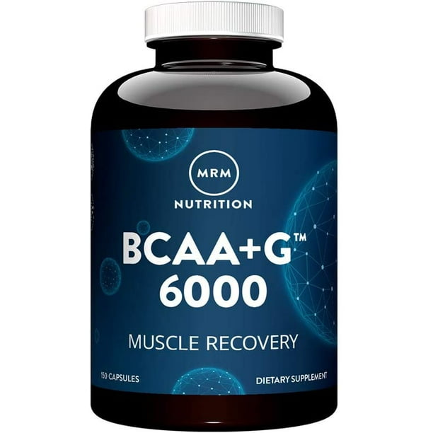 MRM BCAA + G 6000 Capsules, 150 Ct