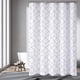 thumbnail image 1 of Cortina De Ducha De Baño para Bañera, Poliéster, Resistente Al Moho, Impermeable, Opaca, Cortina Divisora ​​De Cortina De Ducha, con 12 Anillas para Cortina De Ducha, 150 Cm * 180 Cm (Blanco) Rojo Verde, 1 of 3