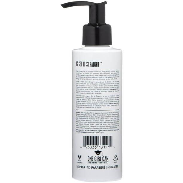 Ag set it 2025 straight straightener 8 oz