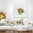 thumbnail image 4 of Designart Bloomy Poppy Flower Watercolor - Floral Throw Pillow - 16x16, 4 of 5