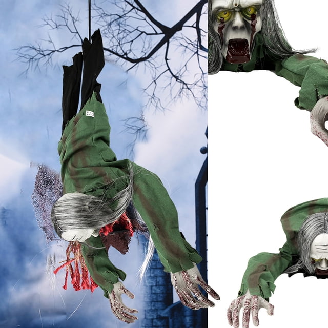Luminescent Hanging Ghost, Outdoor Decorations, Folded Scary Photography Props Bar Decor Party