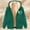 Green, variant on Amzcrzy Fleece Jacket Women Women's Casual and Fashionable Printed Wool Hooded Sports Jacket Womens Fleece Jacket Winter Jackets for Women Jackets for Women Womens Long Sleeve Tops