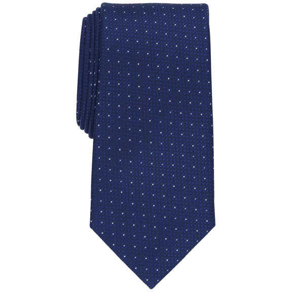 Club Room NAVY Men's Bower Dot Tie, US One Size