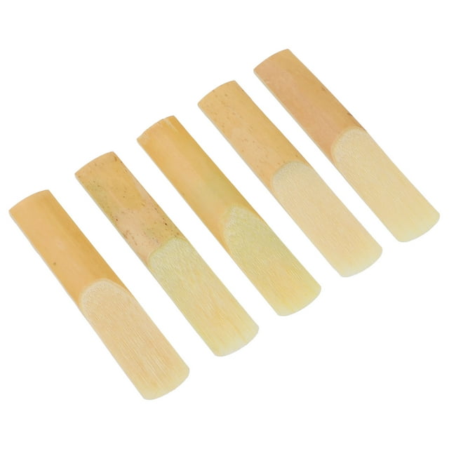 B Flat Saxophone Reeds, Natural Material Portable Tenor Saxophone Reed Individually Packaged for Concert