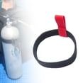 thumbnail image 3 of harayaa Cylinder Hose Retainer Band 6L Sports Scuba Diving Cylinder Strap Red, 3 of 9