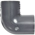 thumbnail image 2 of Spears 806 Series PVC Pipe Fitting, 90 Degree Elbow, Schedule 80, 3/4" Socket 0.75 Inch 1, 2 of 2
