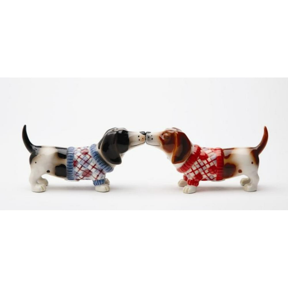 Nothing But a Hound Dog Salt and Pepper Shaker Set