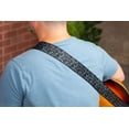 thumbnail image 4 of Correa de guitarra Levy's Leathers de poliéster con extremos de piel auténtica, 4 of 4