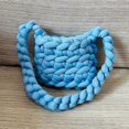 thumbnail image 1 of Bolsos de hombro para mujer 2022, bolsos de crochet de algodón, bolsos de compras para niñas, bolsos de nailon cuadrados, lindos y casuales., 1 of 5