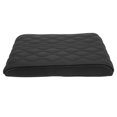 thumbnail image 1 of Funda de cojín para consola central, reposabrazos, color negro, textura ondulada, universal, para SUV, camión, coche, 1 of 8