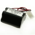 thumbnail image 3 of 2pc Emergency Lighting Battery for Sanyo 100502SE Sharp 51500RSCE140P, 3 of 7