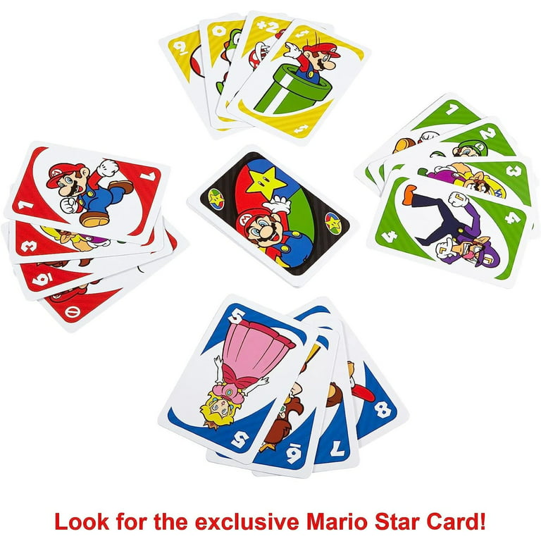 Complete Uno Super Mario Rules and Gameplay