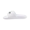 thumbnail image 4 of Lacoste Men's Croco 2.0 Slide Sandals, Black \ White,8 M US, 4 of 6