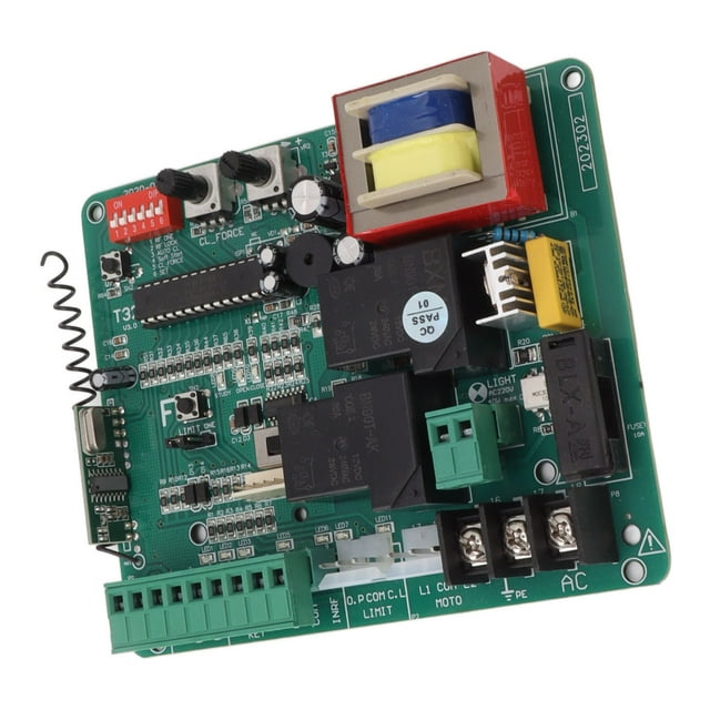 Tablero de control del motor de la puerta, control del motor de la puerta corrediza Tablero de control del motor de la puerta Placa de circuito de la puerta corrediza Solución innovadora