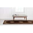 thumbnail image 4 of Rugs.com Amaya Collection Rug – 8 Ft Runner Brown Medium Rug Perfect For Hallways, Entryways, 4 of 9