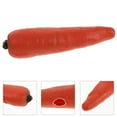 thumbnail image 5 of Worgeous 2pcs Foldable Simulation Carrot For Conjuring And Stage Performance Ideal Party Prop Realistic And Decorative Fake Carrot Gimmick Carrot Prop, 5 of 8