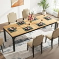 Tribesigns Dining Table for 68 Person, 78 inch Long Rectangular
