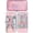 Pink, variant on Nail Clippers Kit Manicure Pedicure Set with Holographic Case(Pink)