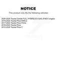 thumbnail image 2 of PUR Air Filter 57-WA10000 for Car Toyota Corolla Prius Prime C AWD-e, 2 of 2