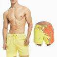 thumbnail image 2 of Pantalones cortos de playa mágicos que cambian de color Bañadores de secado rápido para adultos y niños-n, 2 of 3