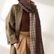 thumbnail image 4 of Bufandas de invierno para mujer, clima frío, sensación de cachemira, bufanda de invierno, cálidas, largas, de gran tamaño, bufandas para mujer para invierno, 4 of 5