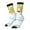 2 Black-1, variant on Corgi In The Shower Cap Bathing Pattern Sport Socks for Women and Men Crew Socks Sporty Calf Socks Casual Socks